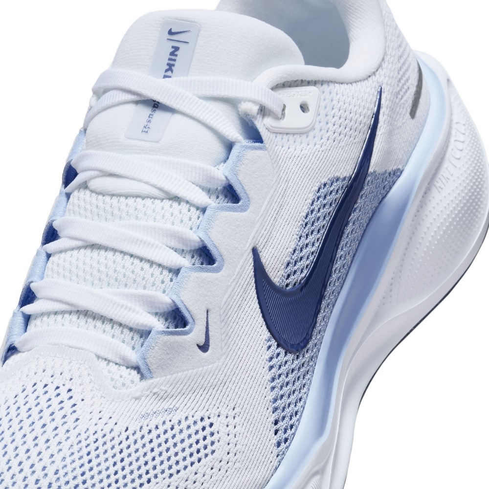ナイキ（NIKE）（レディース）ランニング ジョギングシューズ エア ズーム ペガサス 41 ホワイト ブルー FD2723-125
