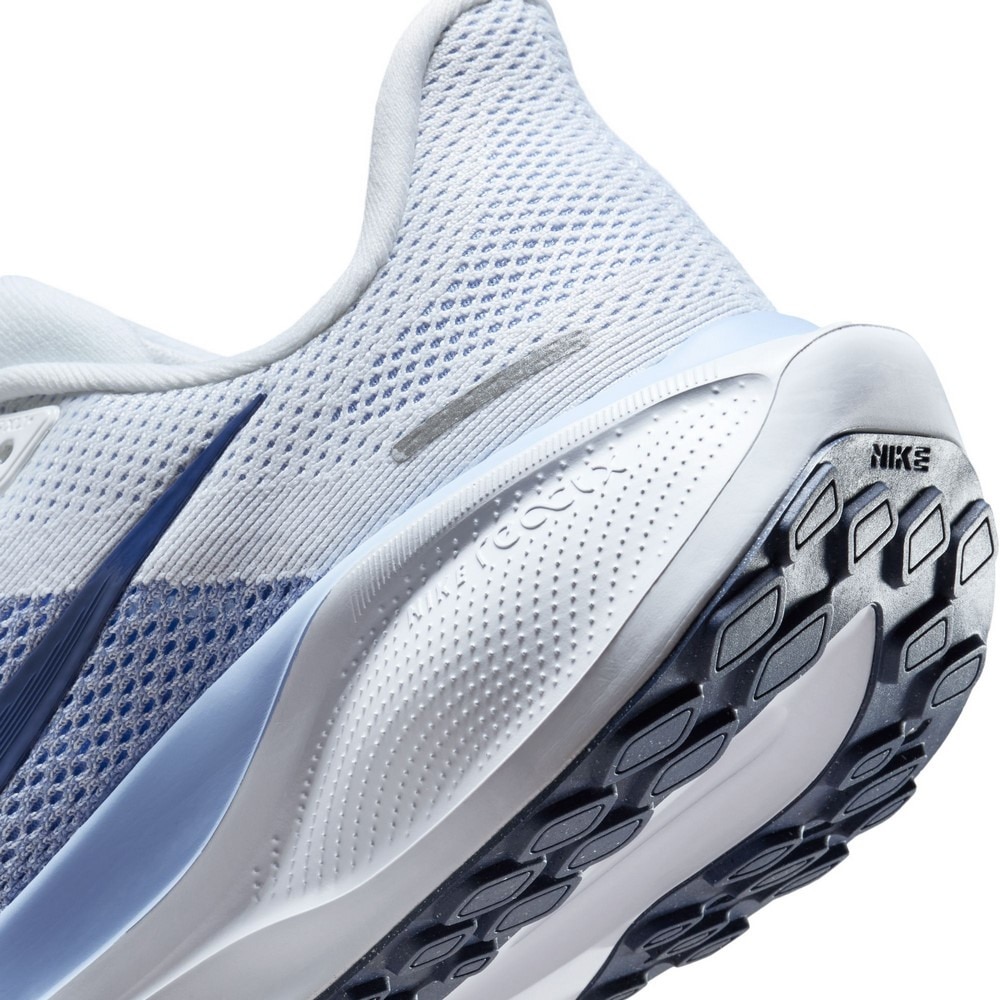 ナイキ（NIKE）（レディース）ランニング ジョギングシューズ エア ズーム ペガサス 41 ホワイト ブルー FD2723-125