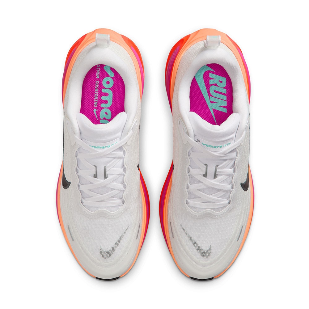 ナイキ（NIKE）（レディース）ランニングシューズ ジョギングシューズ ズーム ボメロ プラス ホワイト レッド HV8154-104