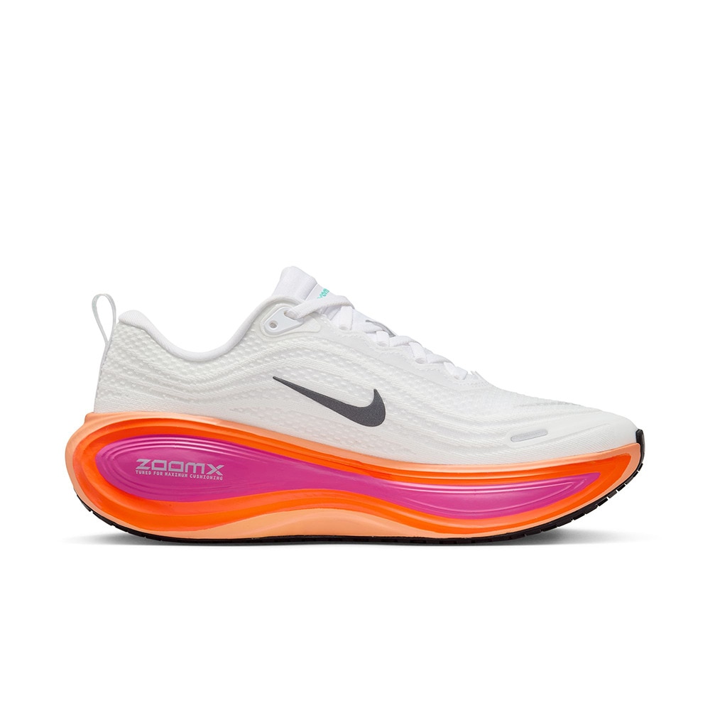 ナイキ（NIKE）（レディース）ランニングシューズ ジョギングシューズ ズーム ボメロ プラス ホワイト レッド HV8154-104