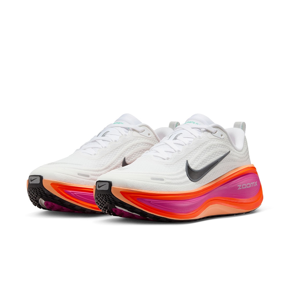 ナイキ（NIKE）（レディース）ランニングシューズ ジョギングシューズ ズーム ボメロ プラス ホワイト レッド HV8154-104