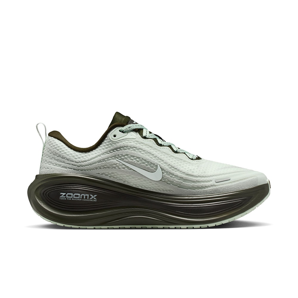 ナイキ（NIKE）（レディース）ランニングシューズ ジョギングシューズ ズーム ボメロ プラス SE グリーン ブラック IM7659-394