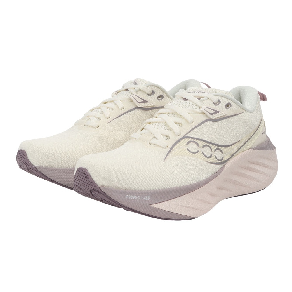 サッカニー（SAUCONY）（レディース）ランニングシューズ ジョギングシューズ トライアンフ22 S10964-145 VANILLA