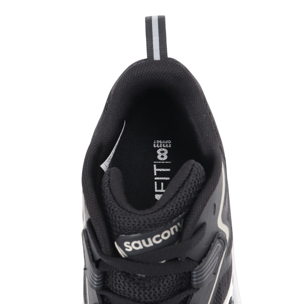 サッカニー（SAUCONY）（レディース）ランニングシューズ ジョギングシューズ テンパス2 S10973-200 BK/WHT