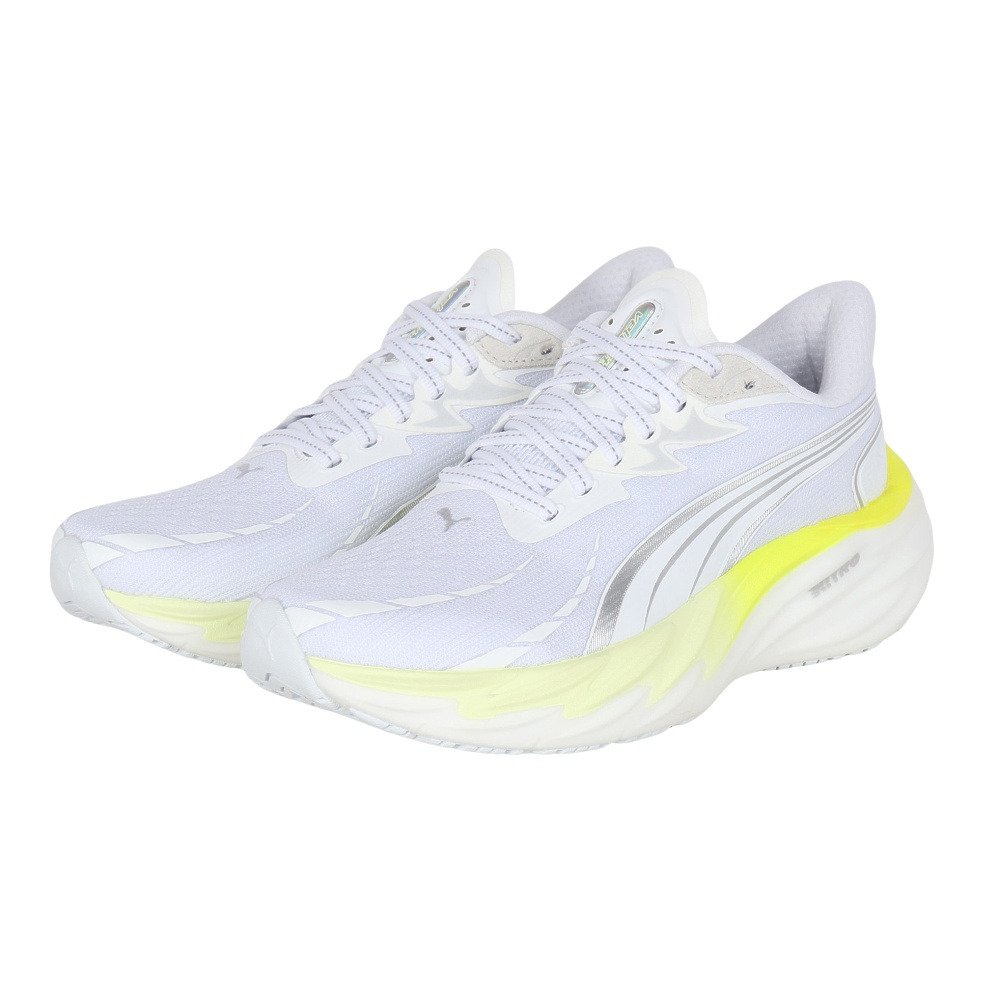 PUMA ヴェロシティ ニトロ 4 25cm 走行距離5㌔【定価】16,500円 プーマ（PUMA）（レディース）ランニングシューズ ジョギングシューズ