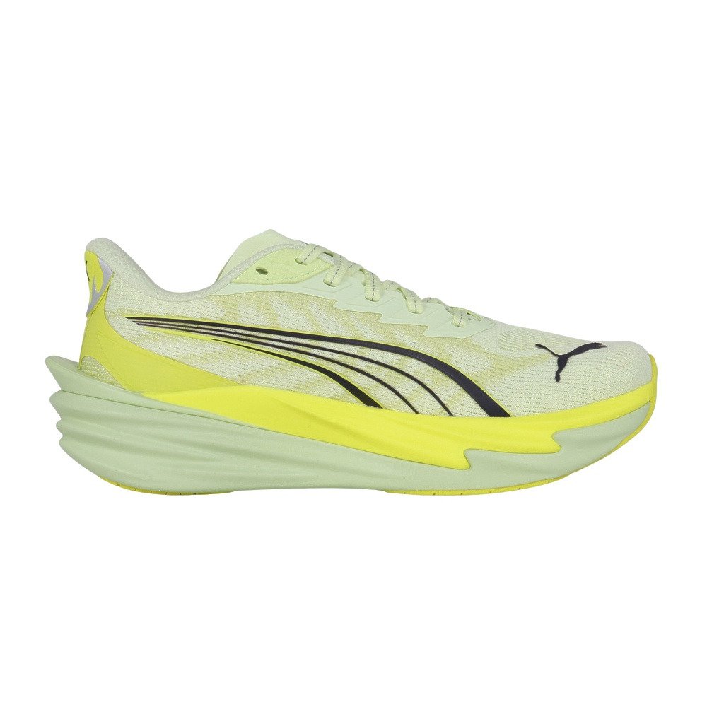 プーマ（PUMA）（レディース）ランニングシューズ ジョギングシューズ ディヴィエイト ニトロ 4 フラッシュイエロー 31212404 スポーツ シューズ
