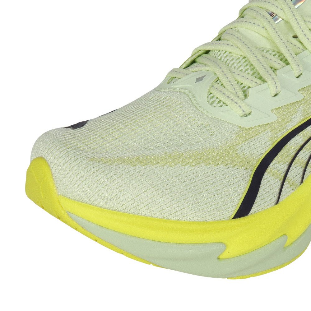 プーマ（PUMA）（レディース）ランニングシューズ ジョギングシューズ ディヴィエイト ニトロ 4 フラッシュイエロー 31212404 スポーツ シューズ