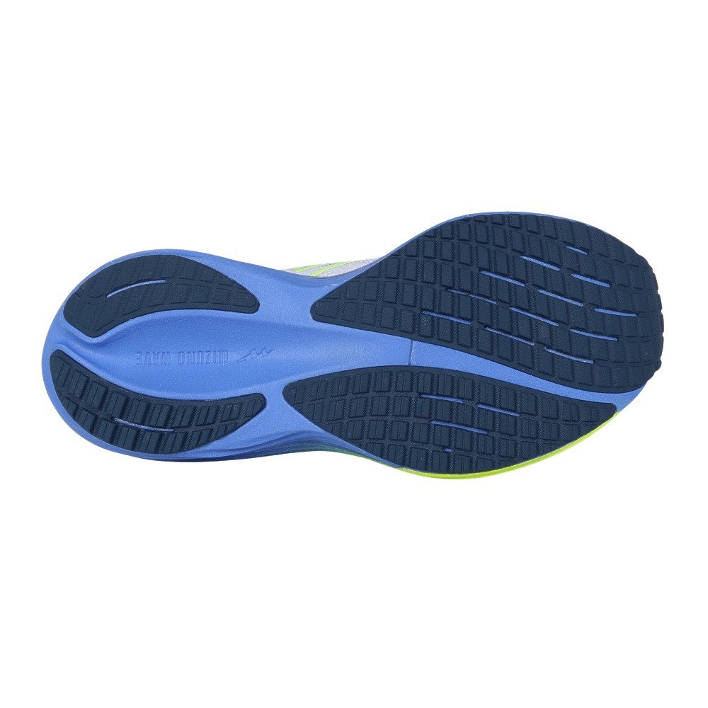 ミズノ（MIZUNO）（レディース）ランニングシューズ ジョギングシューズ ウエーブライダー 29 ホワイト イエロー J1GD250371 部活 スポーツシューズ
