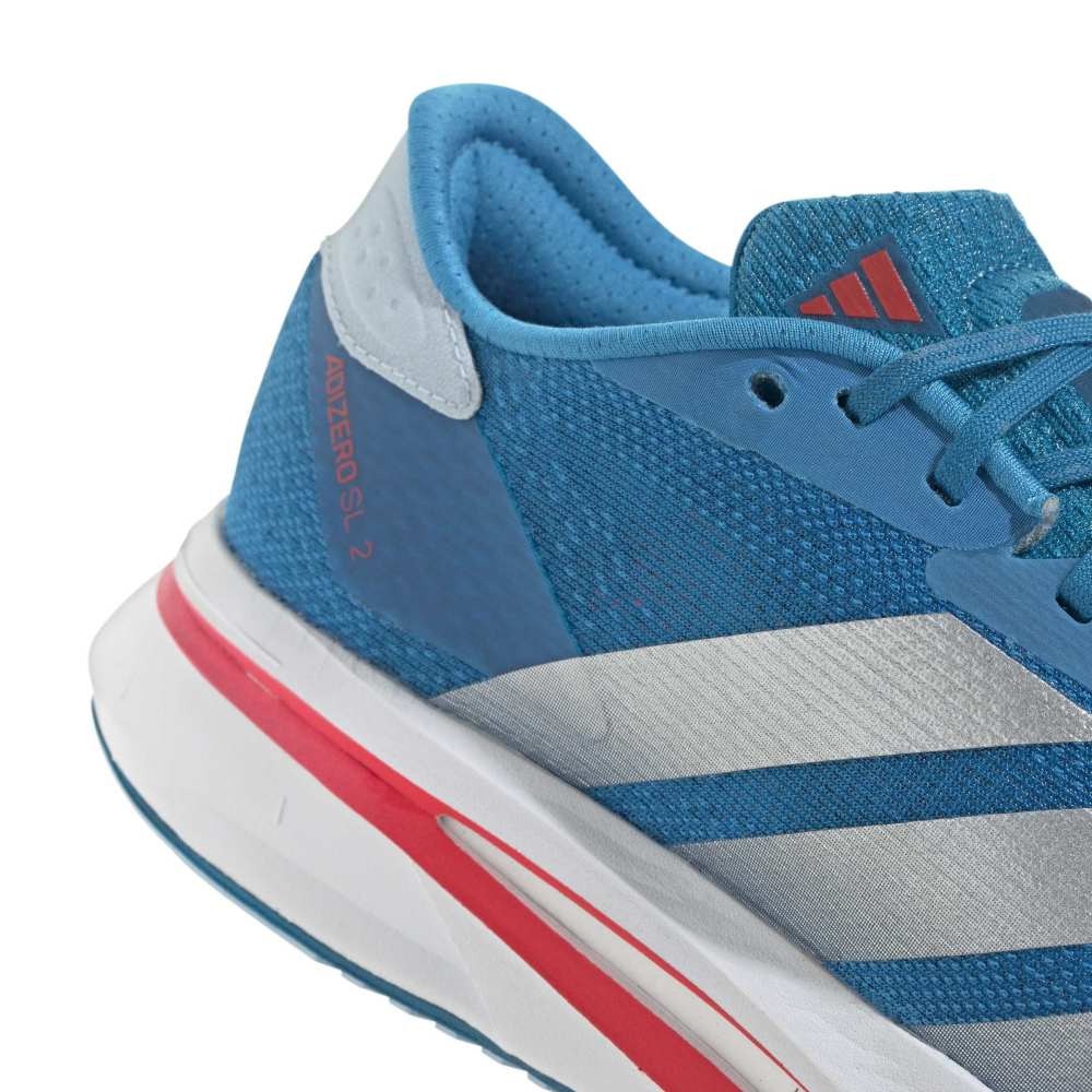 アディダス（adidas）（レディース）ランニングシューズ ジョギングシューズ アディゼロ SL 2 ブルー NMQ08-JQ3131 スニーカー