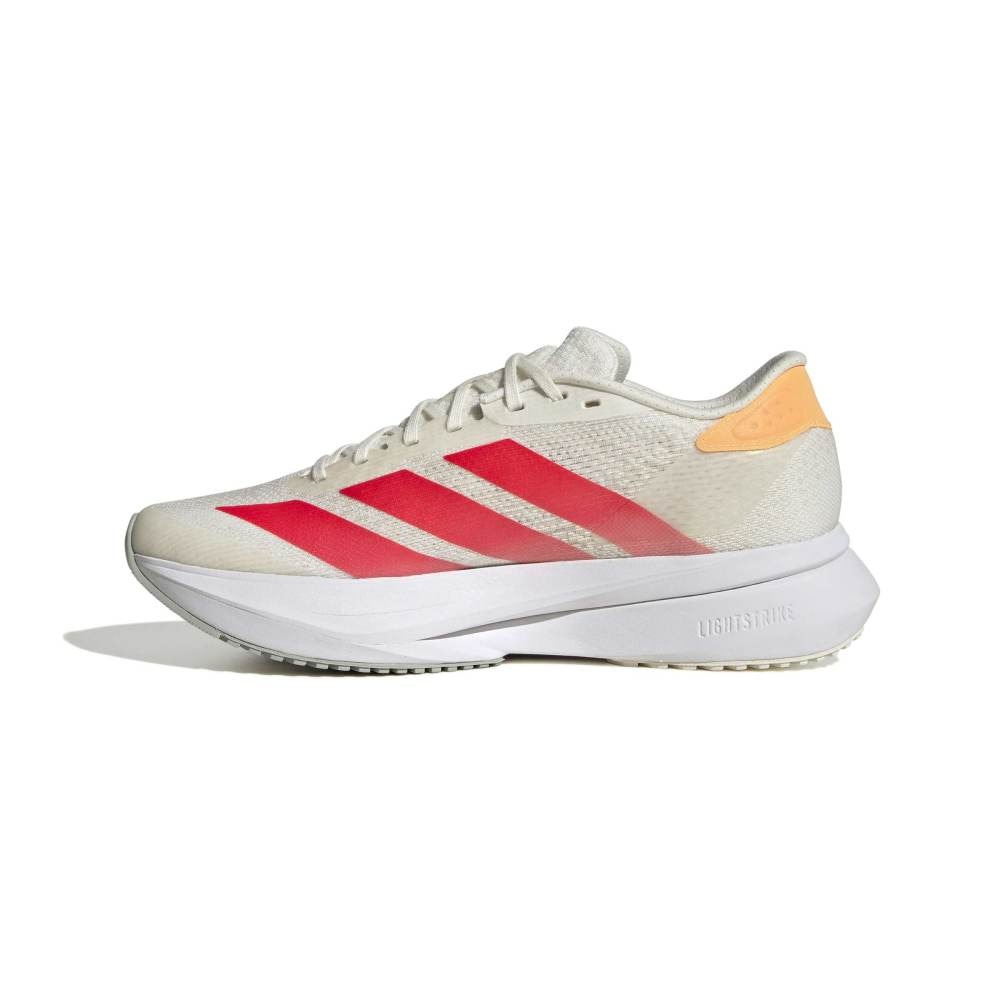 アディダス（adidas）（レディース）ランニングシューズ ジョギングシューズ アディゼロ SL2 ホワイト レッド NMQ08-JQ3132 スポーツ シューズ