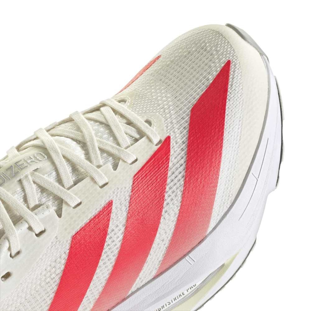 アディダス（adidas）（レディース）ランニングシューズ ジョギングシューズ アディゼロ SL2 ホワイト レッド NMQ08-JQ3132 スポーツ シューズ