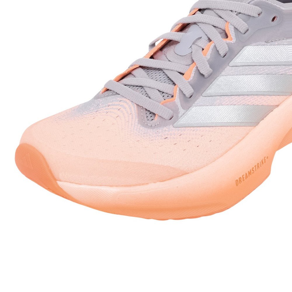 アディダス（adidas）（レディース）ランニングシューズ ジョギングシューズ スーパーノヴァ ライズ 3 サーモンピンク OMV78-JR7372 スポーツ ランニング