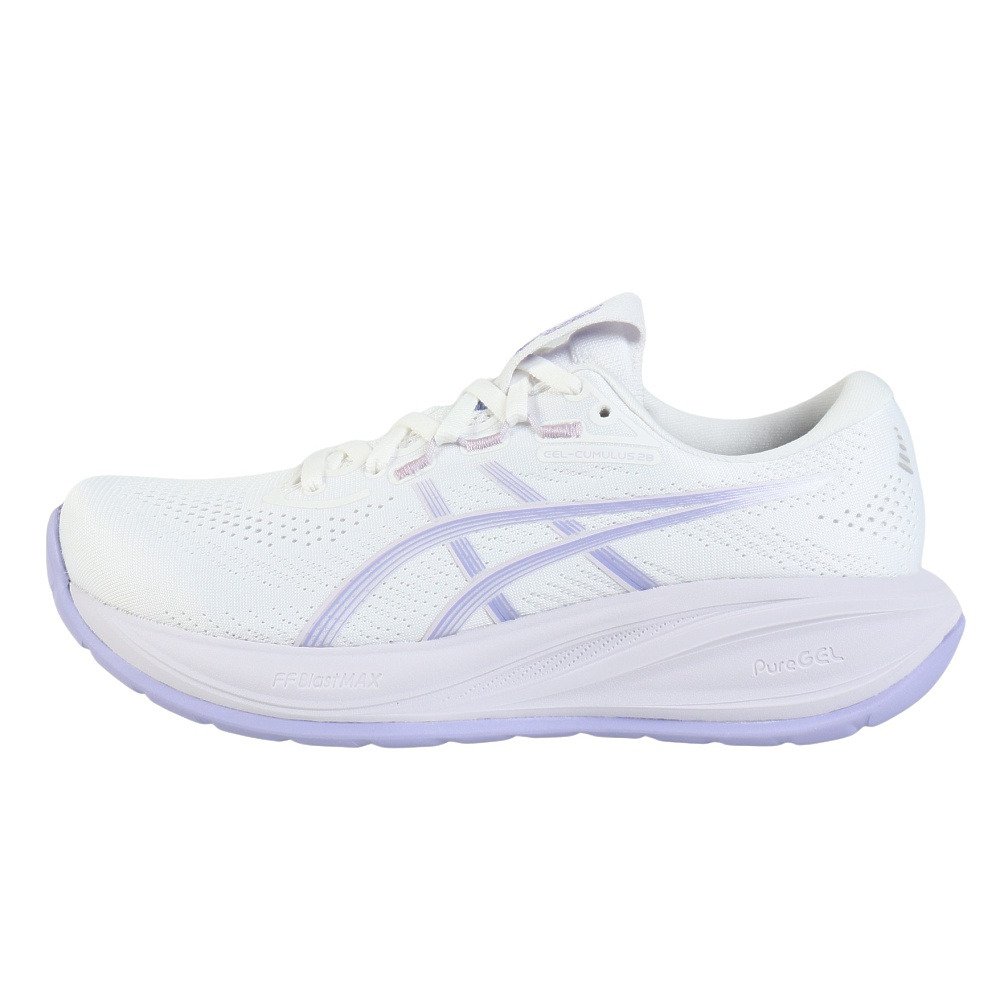 ASICS ランニングシューズ ホワイト アシックス（ASICS）（レディース）ランニングシューズ ジョギング