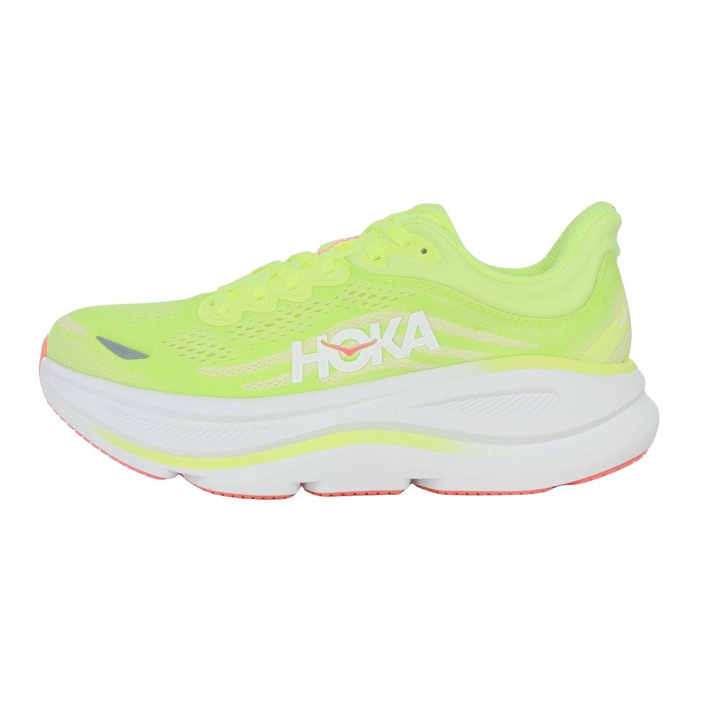 ホカ（HOKA）（レディース）ランニングシューズ ジョギングシューズ ボンダイ 9 レモン 1162012-NYZS スポーツ シューズ