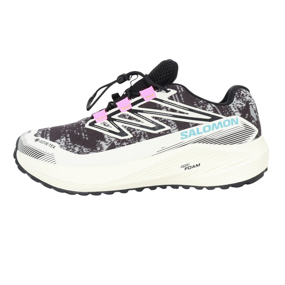 ランニングシューズ ジョギングシューズ エアロ フロー グラベル ゴアテックス W グレー ブラック L49256200 スポーツ シューズ 防水 6