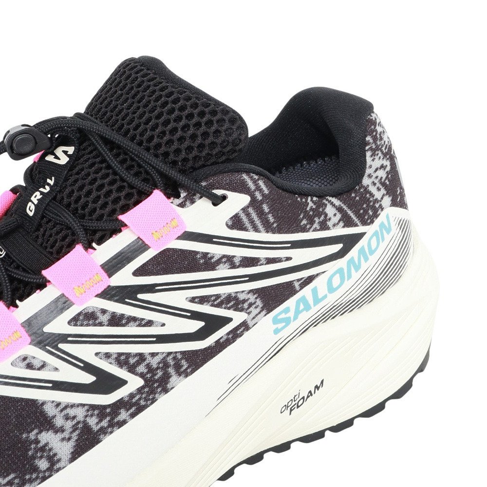 ランニングシューズ ジョギングシューズ エアロ フロー グラベル ゴアテックス W グレー ブラック L49256200 スポーツ シューズ 防水 9