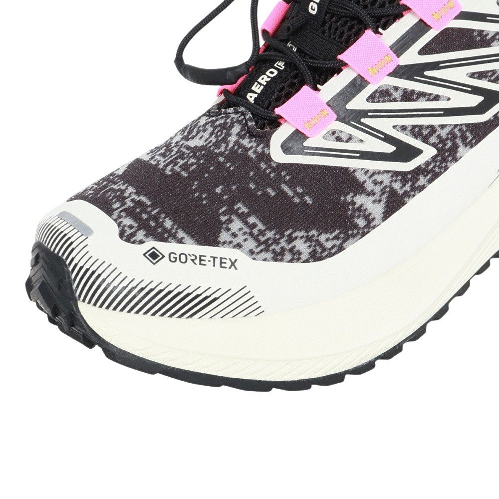 ランニングシューズ ジョギングシューズ エアロ フロー グラベル ゴアテックス W グレー ブラック L49256200 スポーツ シューズ 防水 10