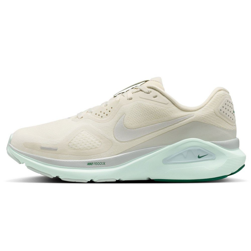 ナイキ（NIKE）（レディース）ランニングシューズ ジョギングシューズ ストラクチャー 26 アイボリー HJ1101-008