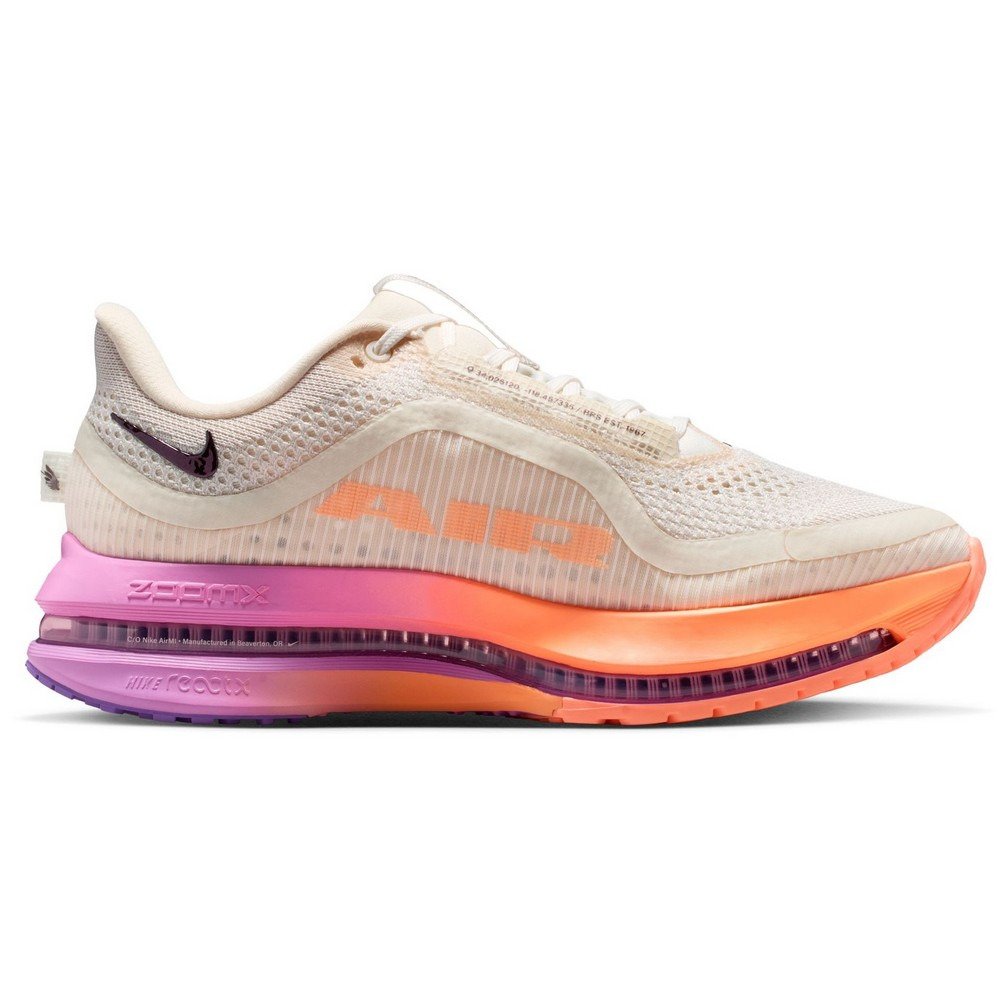 ナイキ（NIKE）（レディース）ランニングシューズ ジョギングシューズ ペガサス プレミアム ホワイト オレンジ HQ2593-113 スポーツ シューズ