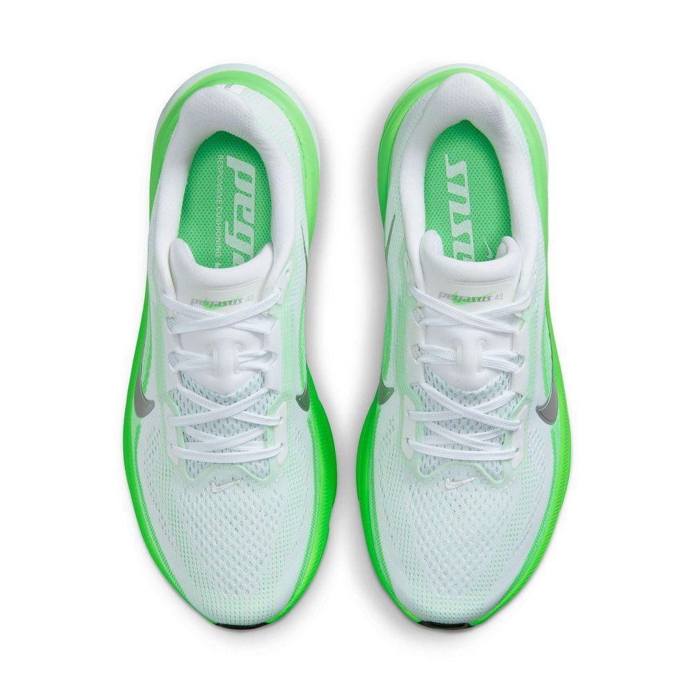 ナイキ（NIKE）（レディース）ランニングシューズ ジョギングシューズ エア ズーム ペガサス 42 グリーン IB1881-101 スポーツ シューズ トレーニング