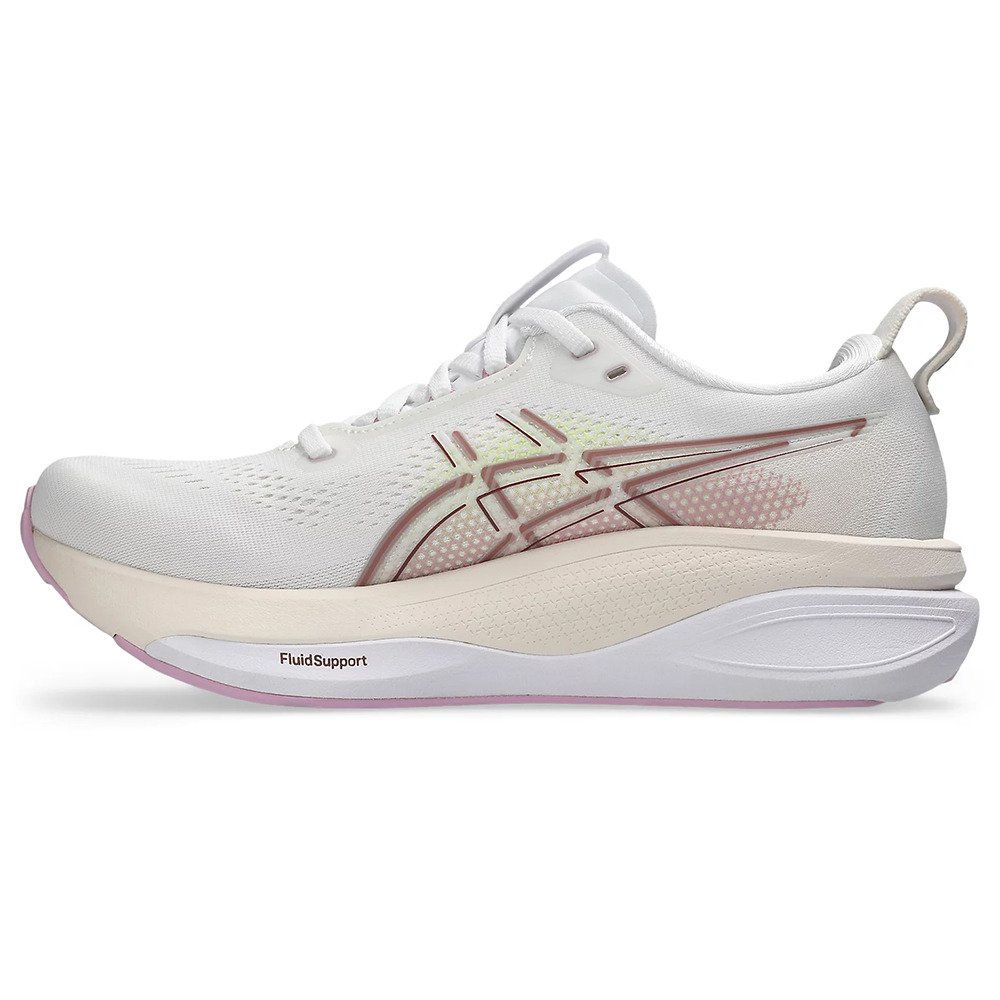 アシックス（ASICS）（レディース）ランニングシューズ ジョギングシューズ ゲルカヤノ 33 ホワイト ブラウン 1012B939.100 スポーツ シューズ トレーニング