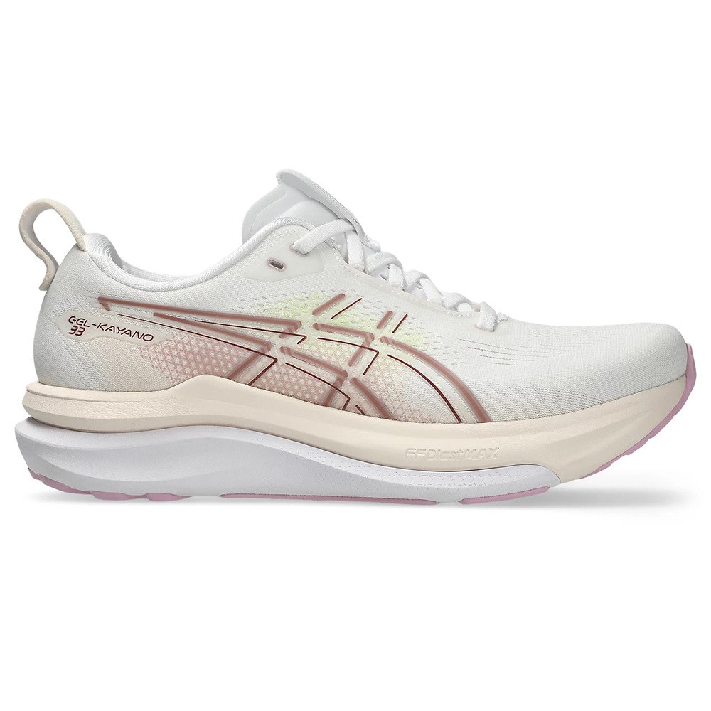 アシックス（ASICS）（レディース）ランニングシューズ ジョギングシューズ ゲルカヤノ 33 ホワイト ブラウン 1012B939.100 スポーツ シューズ トレーニング