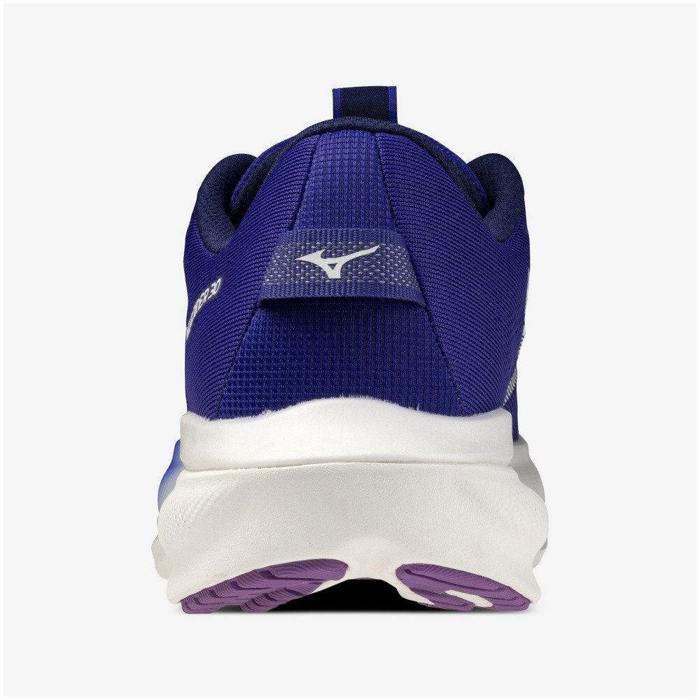 ミズノ（MIZUNO）（レディース）ランニングシューズ ジョギングシューズ ウエーブライダー 30 ブルー ホワイト J1GW262073 スポーツシューズ