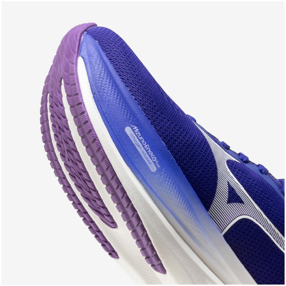 ミズノ（MIZUNO）（レディース）ランニングシューズ ジョギングシューズ ウエーブライダー 30 ブルー ホワイト J1GW262073 スポーツシューズ