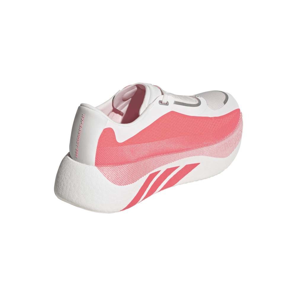 アディダス（adidas）（レディース）ランニングシューズ ジョギングシューズ ハイパーブースト エッジ ホワイト ピンク OQQ27-KI4406 スポーツ シューズ