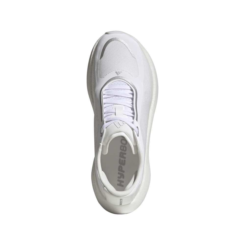 アディダス（adidas）（レディース）ランニングシューズ ジョギングシューズ ハイパーブースト エッジ ホワイト シルバー OQQ27-KI4426 スポーツ シューズ