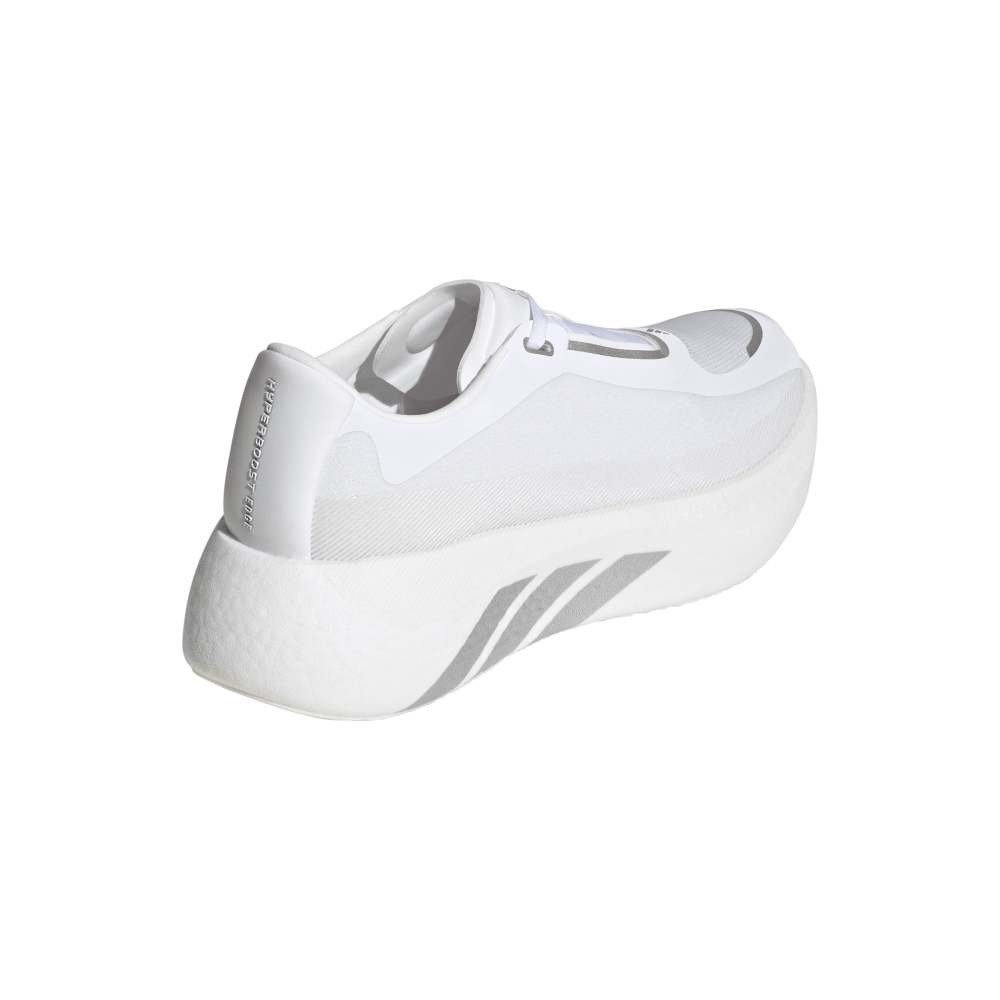 アディダス（adidas）（レディース）ランニングシューズ ジョギングシューズ ハイパーブースト エッジ ホワイト シルバー OQQ27-KI4426 スポーツ シューズ