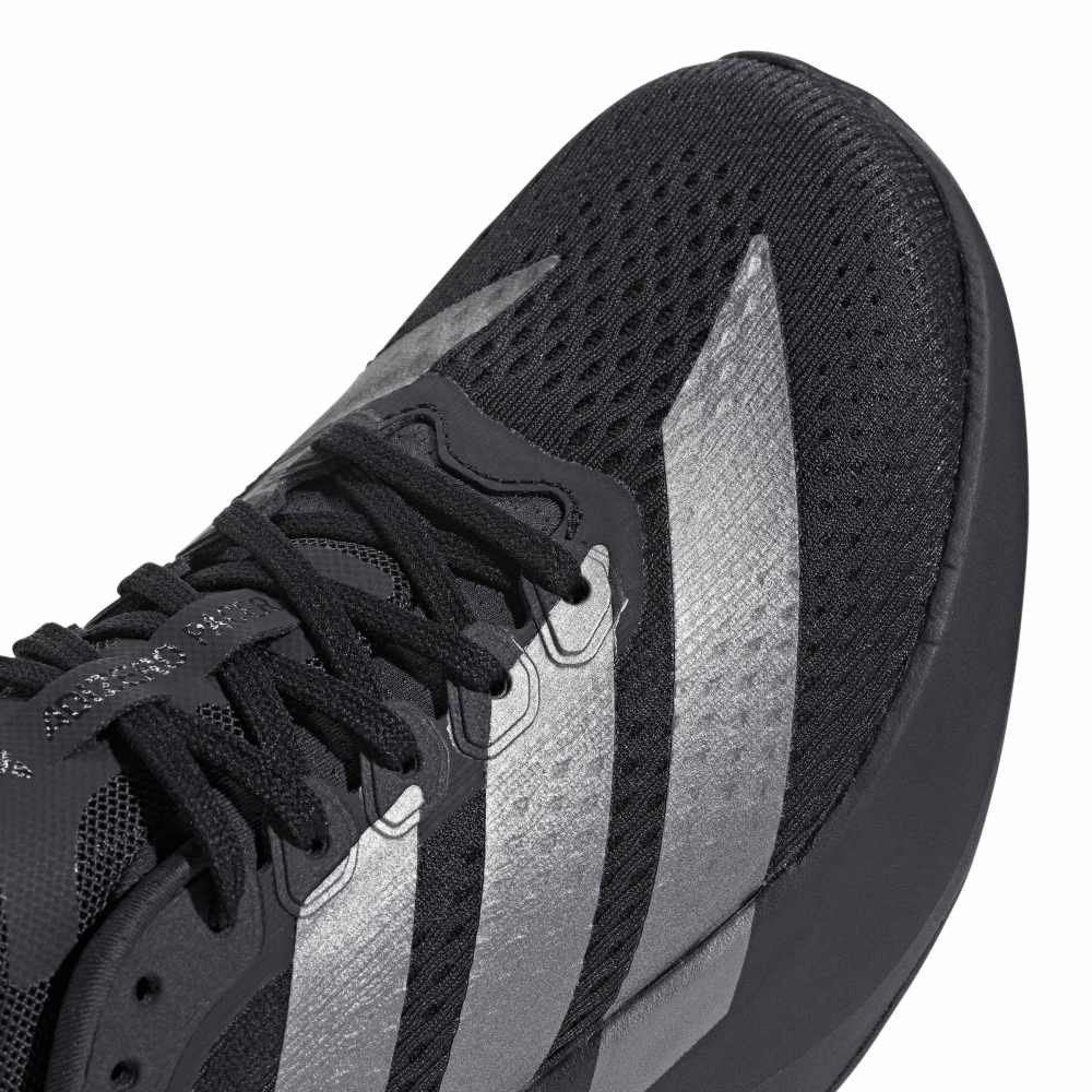 アディダス（adidas）（レディース）ランニングシューズ ジョギングシューズ アディゼロ ペーサー ブラック グレー ORB65-KZ8979 スポーツ シューズ トレーニング