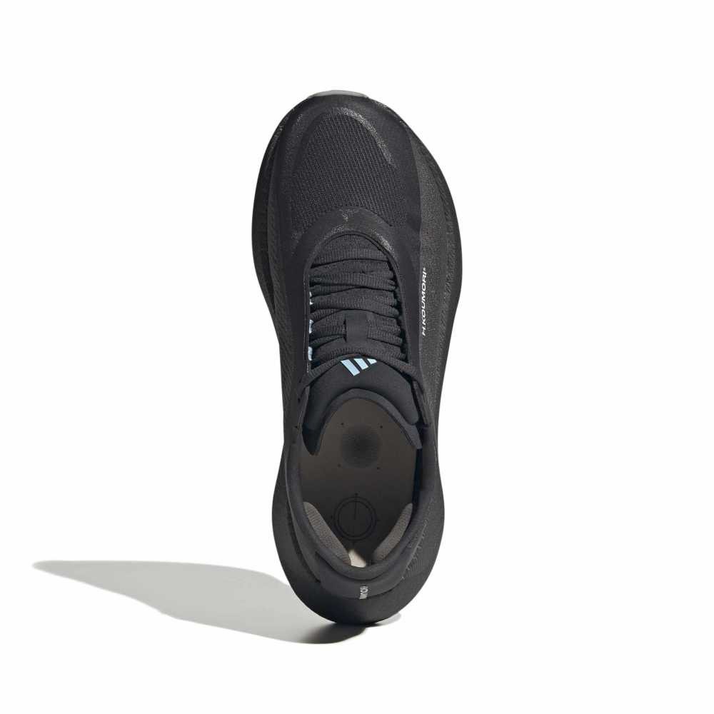 アディダス（adidas）（レディース）ランニングシューズ スポーツシューズ ハイパーブースト エッジ チャコールグレー OSV95-KH5379 ジョギングシューズ
