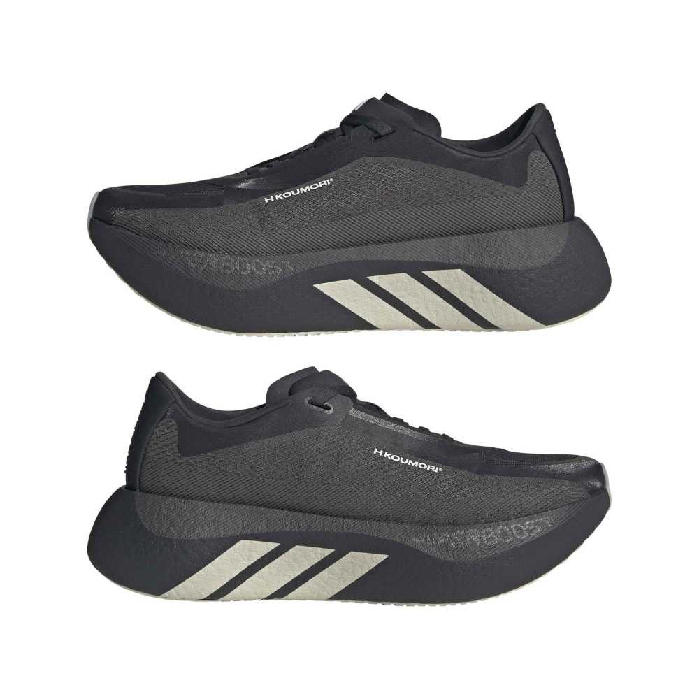 アディダス（adidas）（レディース）ランニングシューズ スポーツシューズ ハイパーブースト エッジ チャコールグレー OSV95-KH5379 ジョギングシューズ