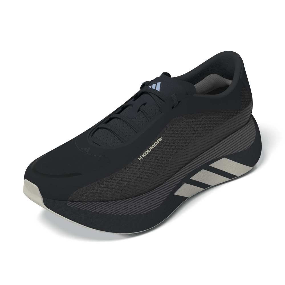 アディダス（adidas）（レディース）ランニングシューズ スポーツシューズ ハイパーブースト エッジ チャコールグレー OSV95-KH5379 ジョギングシューズ