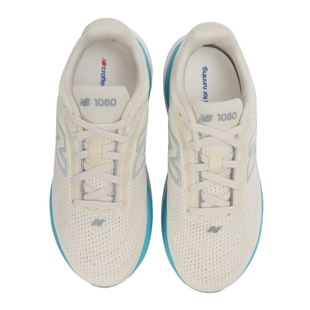 ニューバランス（new balance）（レディース）ランニングシューズ ジョギングシューズ 1080 v15 アイボリー W10805VJ 2E スポーツ シューズ トレーニング