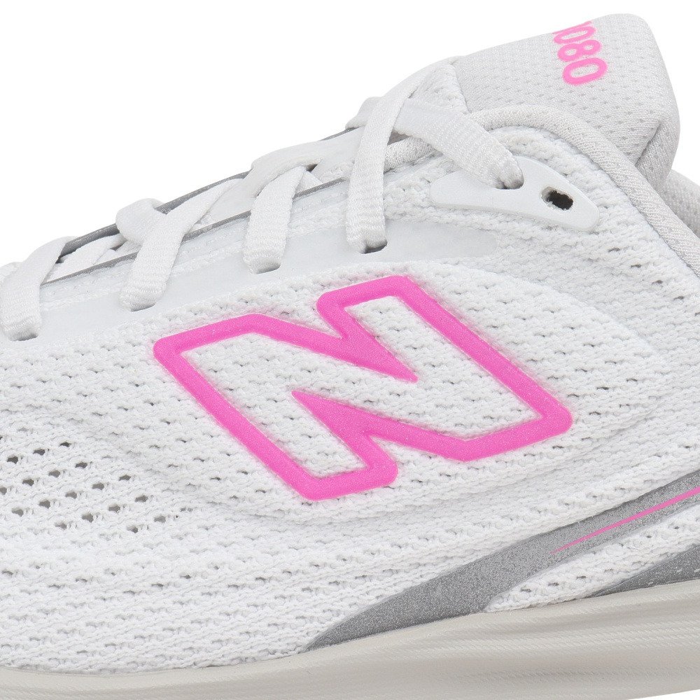 ニューバランス（new balance）（レディース）ランニングシューズ ジョギングシューズ 1080 v15 ホワイト ピンク W10807L4 D スポーツ シューズ トレーニング