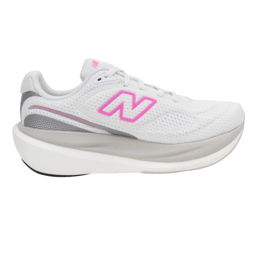 ニューバランス（new balance）（レディース）ランニングシューズ ジョギングシューズ 1080 v15 ホワイト ピンク W10807L4 D スポーツ シューズ トレーニング