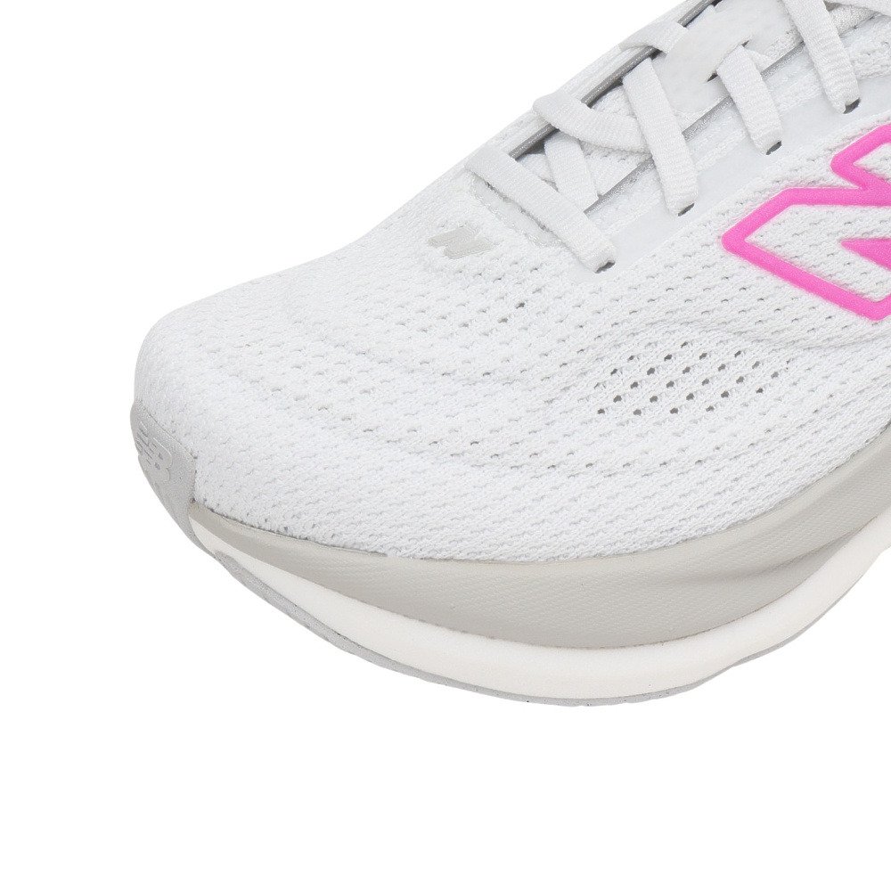 ニューバランス（new balance）（レディース）ランニングシューズ ジョギングシューズ 1080 v15 ホワイト ピンク W10807L4 D スポーツ シューズ トレーニング