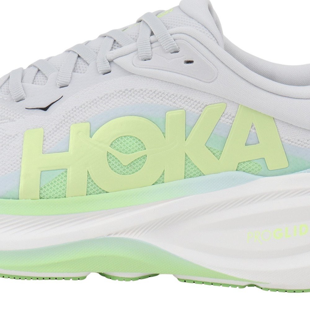 ホカ（HOKA）（レディース）ランニングシューズ ジョギングシューズ クリフトン プロ ホワイト グリーン 1176530-CNNY スポーツ シューズ トレーニング