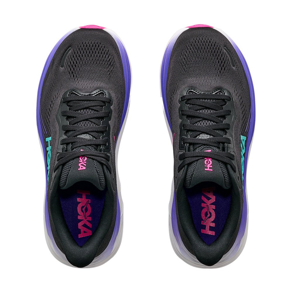 ホカ（HOKA）（レディース）ランニングシューズ ジョギングシューズ クリフトン 11 ブラック パープル 1176573-BNNN