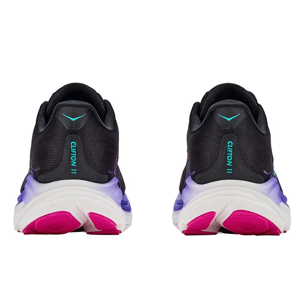 ホカ（HOKA）（レディース）ランニングシューズ ジョギングシューズ クリフトン 11 ブラック パープル 1176573-BNNN