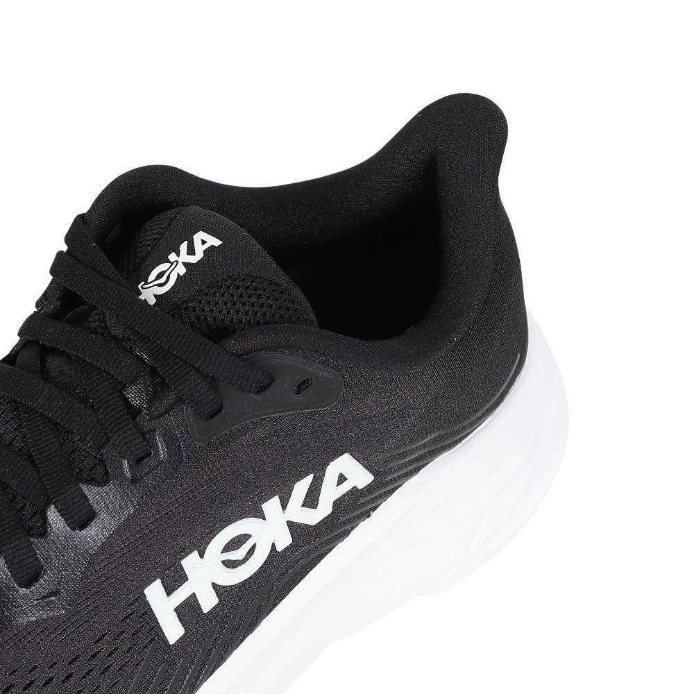 ホカ（HOKA）（レディース）ランニングシューズ ジョギングシューズ クリフトン 11 ワイド ブラック ホワイト 1177539-BWHT スポーツ シューズ トレーニング