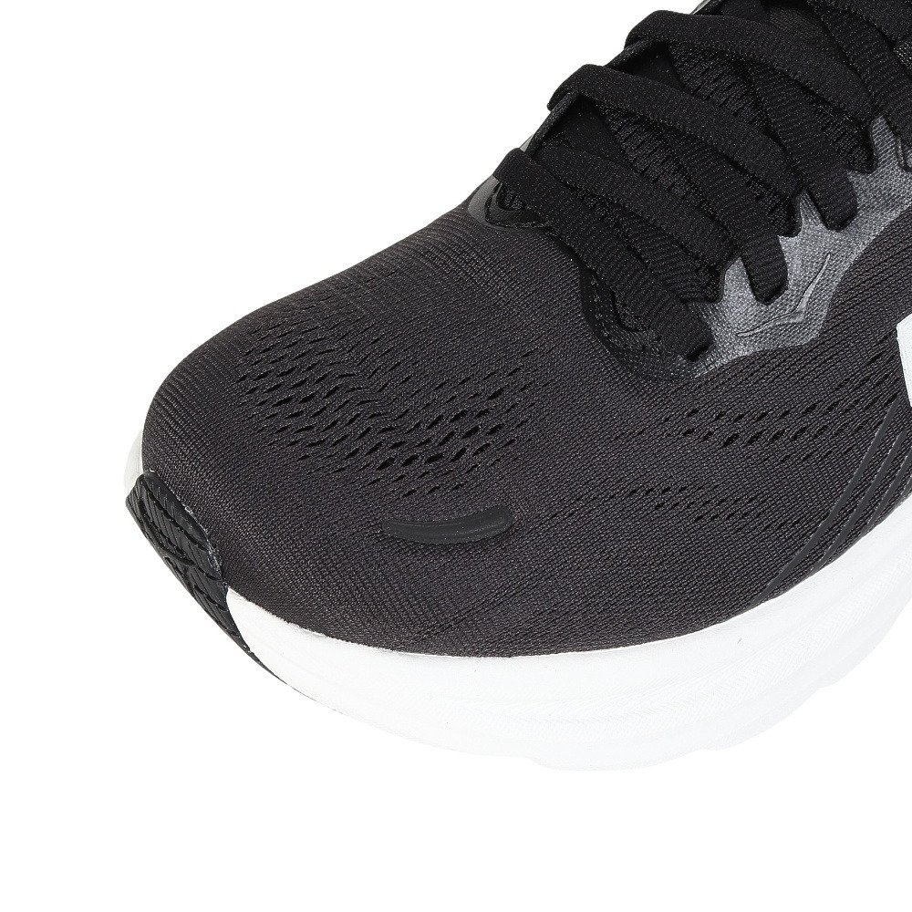 ホカ（HOKA）（レディース）ランニングシューズ ジョギングシューズ クリフトン 11 ワイド ブラック ホワイト 1177539-BWHT スポーツ シューズ トレーニング