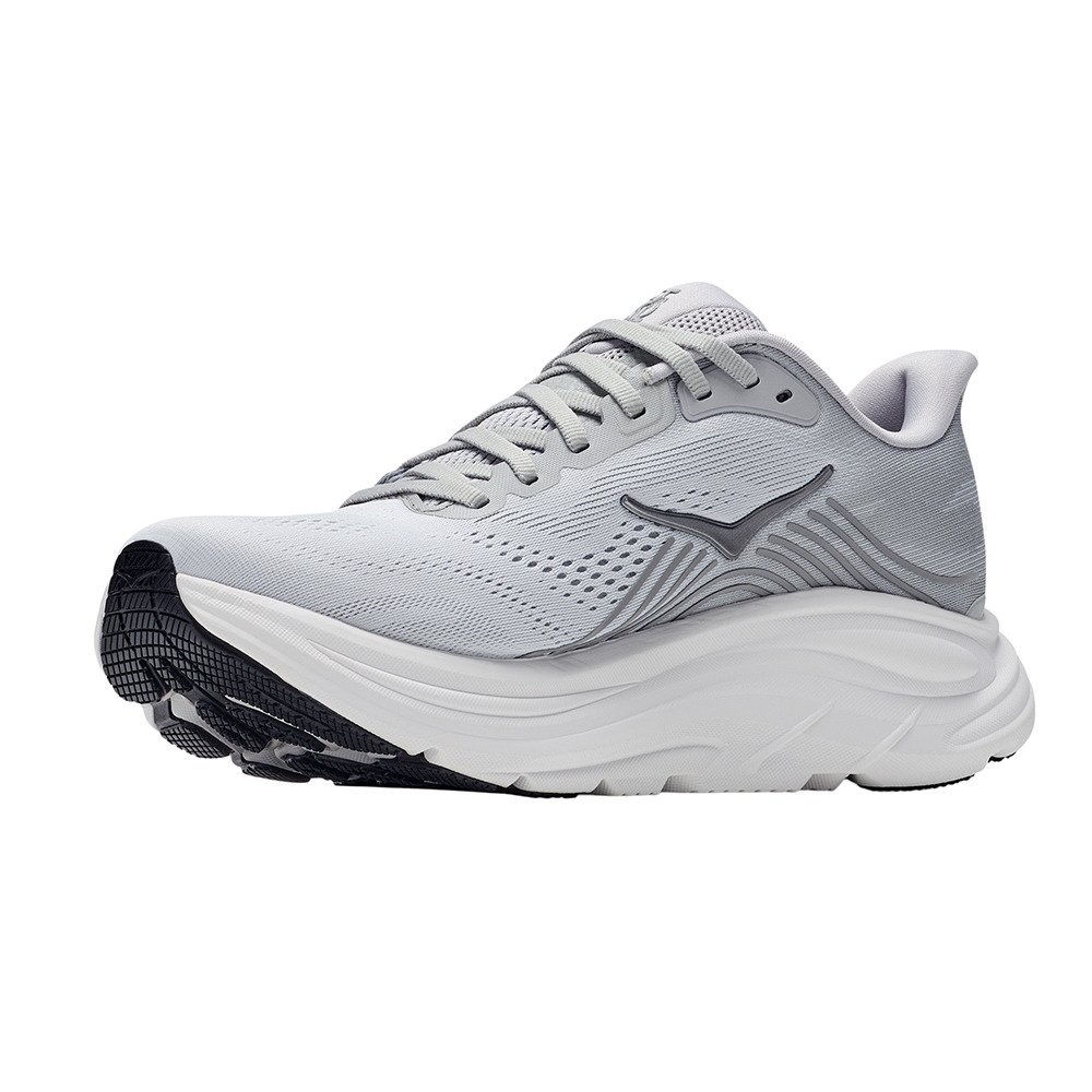 ホカ（HOKA）（レディース）ランニングシューズ ジョギングシューズ クリフトン 11 ワイド グレー 1177539-SDSTS