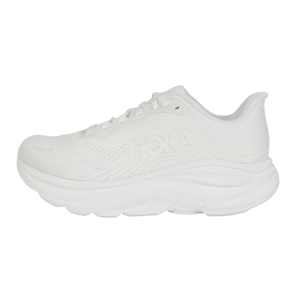 ホカ（HOKA）（レディース）ランニングシューズ ジョギングシューズ クリフトン 11 ワイド ホワイト 1177539-WWH スポーツ シューズ トレーニング