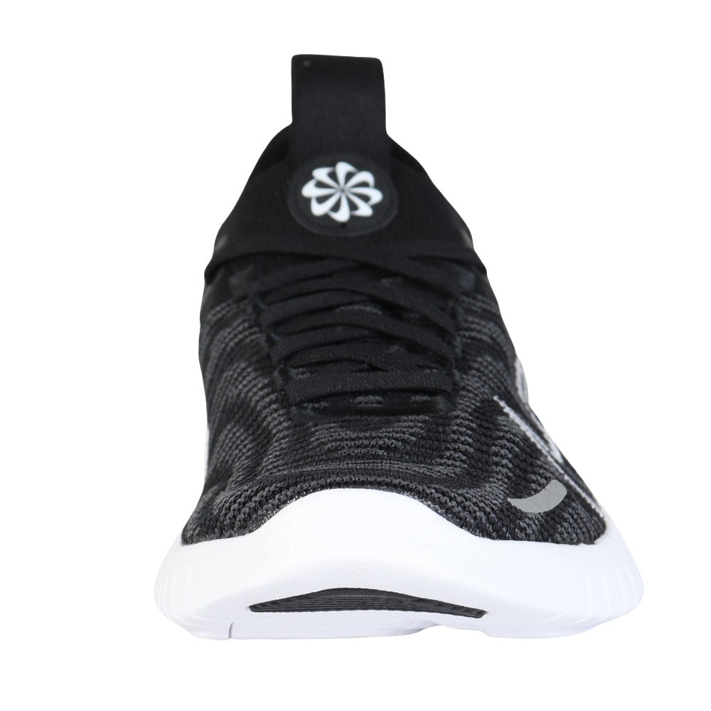 ナイキ（NIKE）（レディース）ランニングシューズ フリー ラン フライニット NN ブラック ホワイト DX6482-002 スニーカー ジョギング 軽量 柔軟性