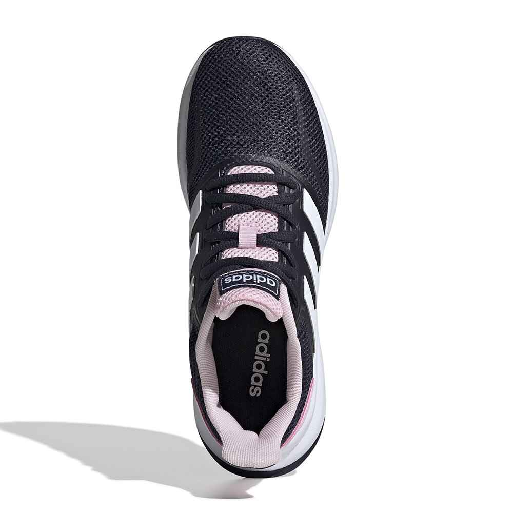 アディダス（adidas）（レディース）ランニングシューズ ファルコンラン ネイビー ホワイト EF0152 スニーカー ジョギング FALCONRUN 軽量 