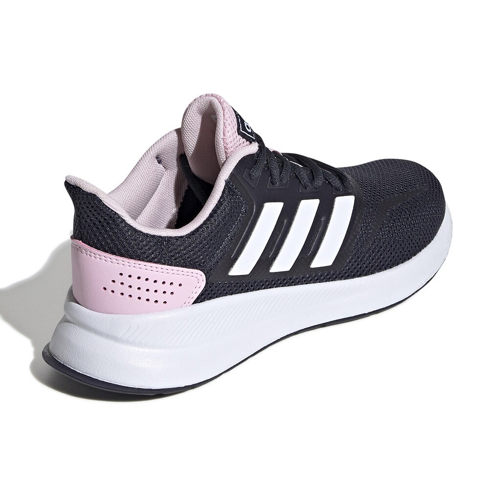 アディダス（adidas）（レディース）ランニングシューズ ファルコンラン ネイビー ホワイト EF0152 スニーカー ジョギング FALCONRUN 軽量 