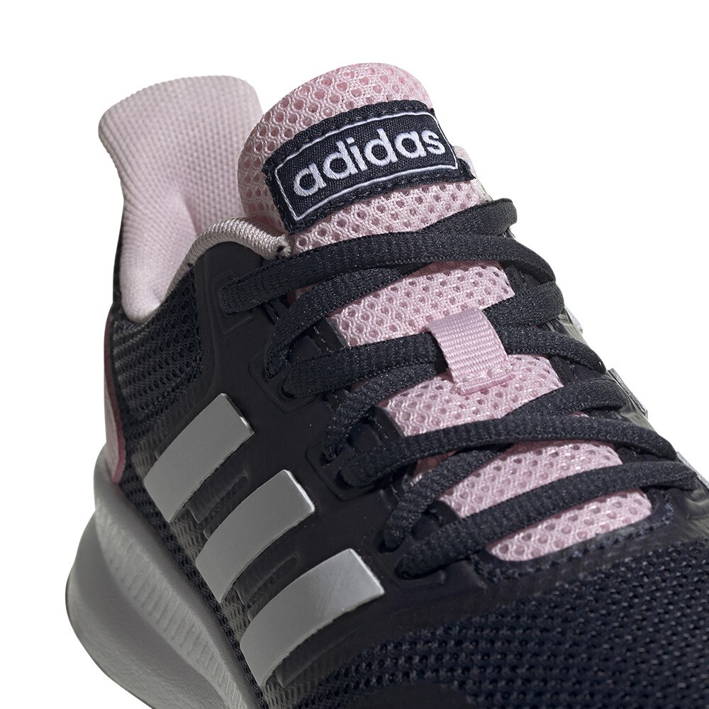 アディダス（adidas）（レディース）ランニングシューズ ファルコンラン ネイビー ホワイト EF0152 スニーカー ジョギング FALCONRUN 軽量 
